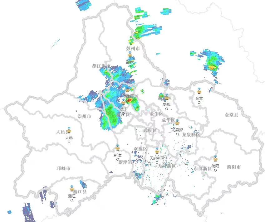 彭州市天气预报更新