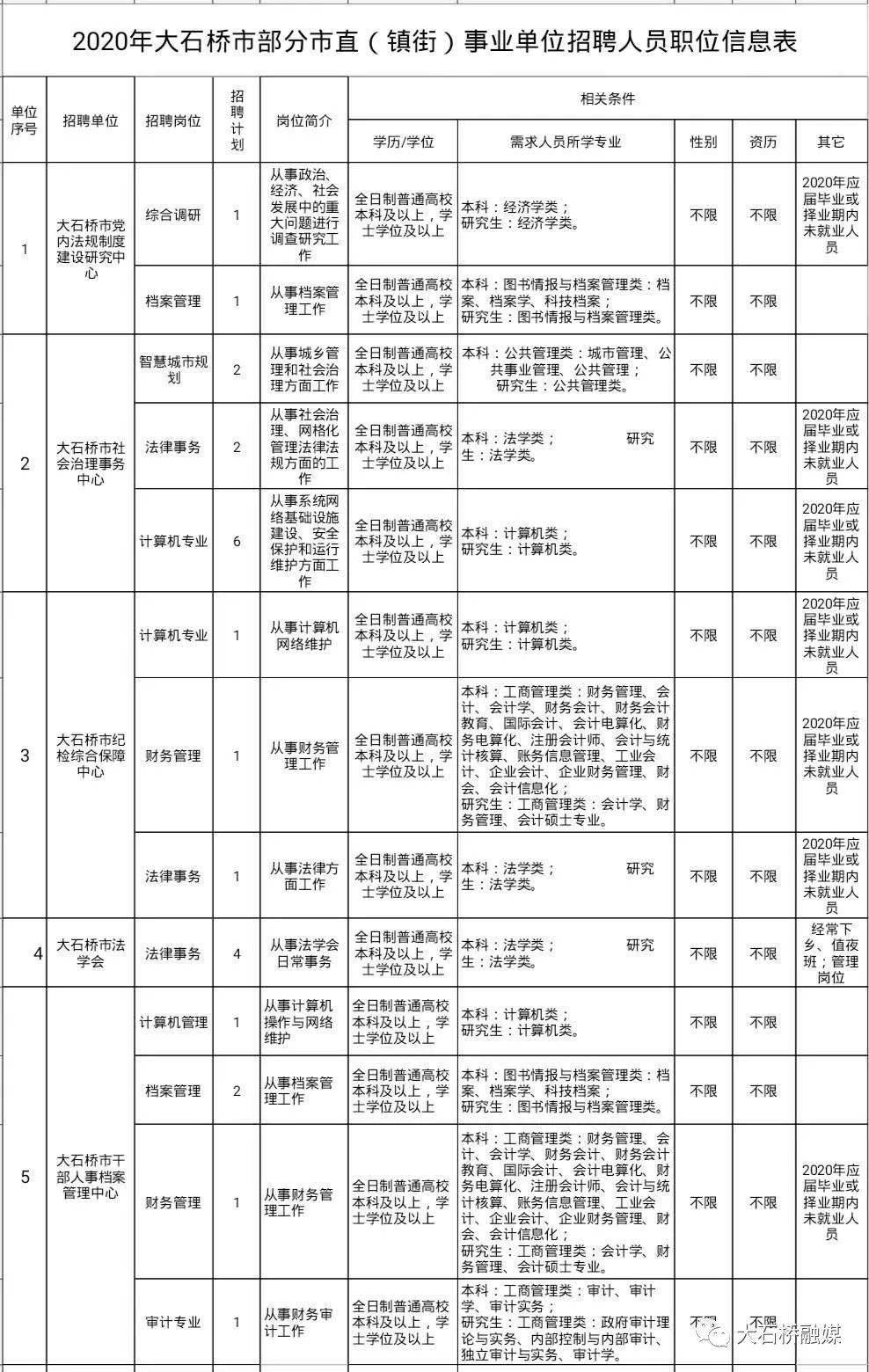 大石桥市审计局最新招聘信息全面解析及招聘细节详解